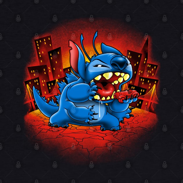 Stitchzilla by harebrained